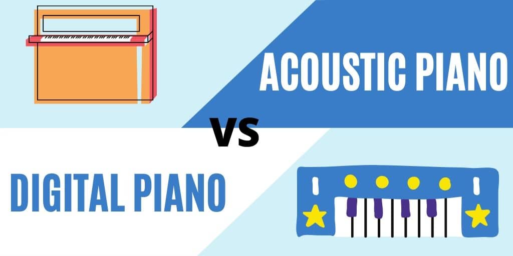 acoustic piano vs digital piano